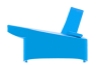 Garyline® Flair Tritan® Bottle with Flip-Straw Lid - 26 oz. - Cyan lid